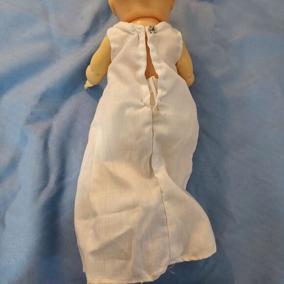 Vintage Vogue Ginnette vinyl 8” Baby Doll Drink & Wet Molded Hair 1950's - Picture 9 of 16